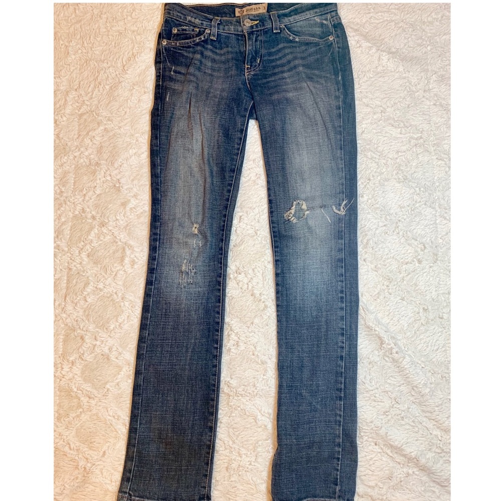 Just USA: Straight legged ripped jeans 👖 - Picture 3 of 4